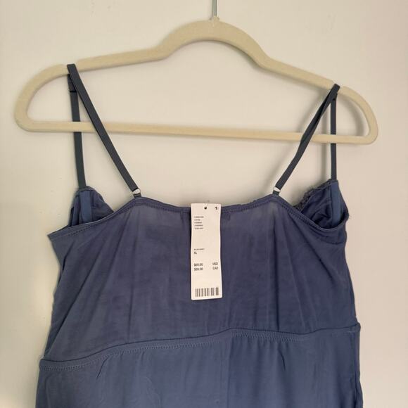 NWT Urban Outfitters Modern Love Blue Corset Dress - Picture 8 of 10